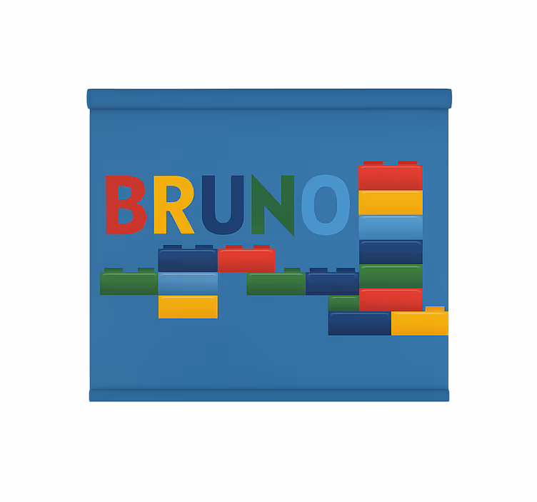 Colorful toy blocks blind children - TenStickers