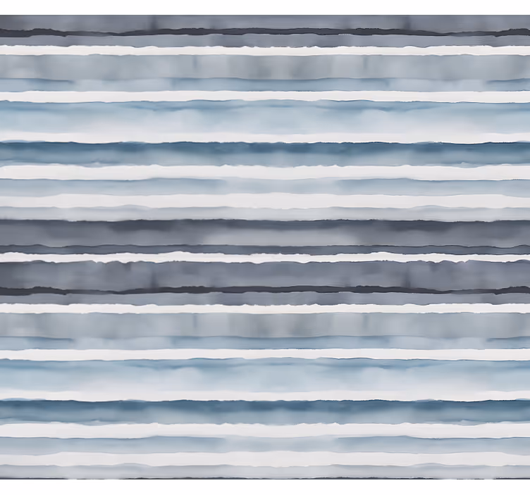 Watercolor horizon pattern bathroom blind - TenStickers