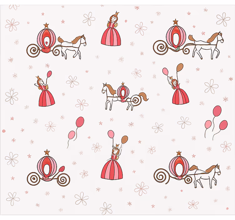 Fairy tail princess blind children - TenStickers