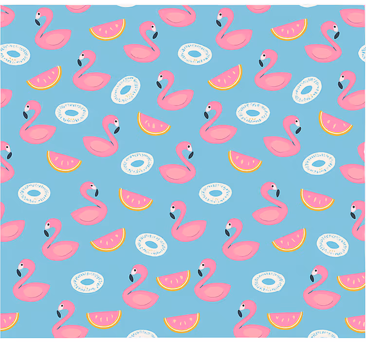 Watermelon and flamingos blind teens - TenStickers