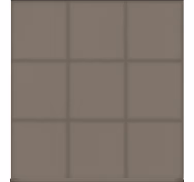 Cool brown monocolour dining room blind - TenStickers