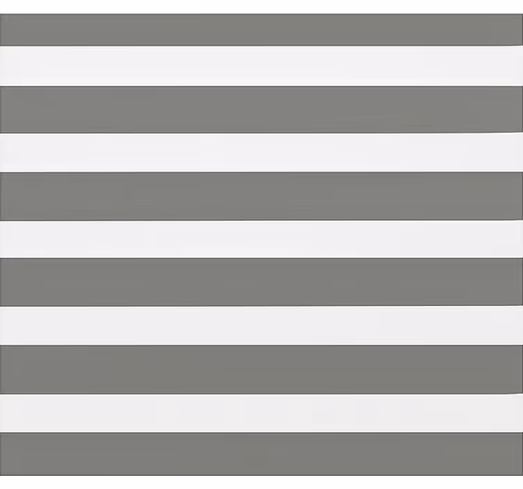 Grayscale striped pattern  dining room blind - TenStickers