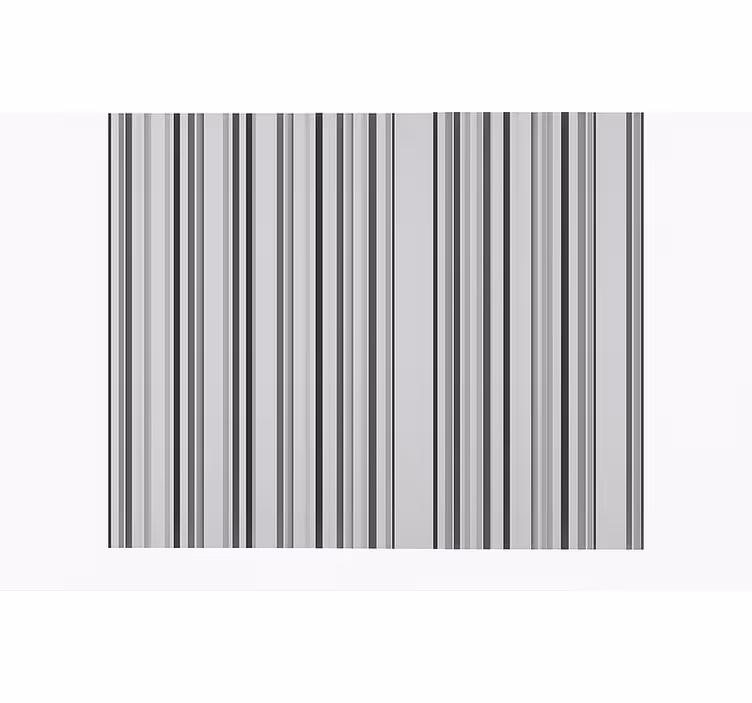 Grey palette vertical stripe  dining room blind - TenStickers