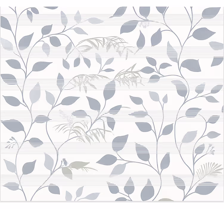 Blind office in grey leaves with spaces - TenStickers