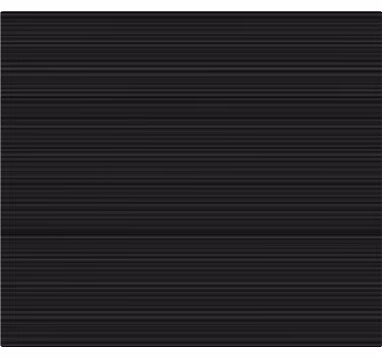 Blind office classic black rollerblind - TenStickers