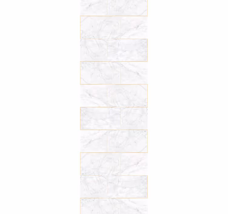 Bathroom blind in gray and gold marble tones - TenStickers