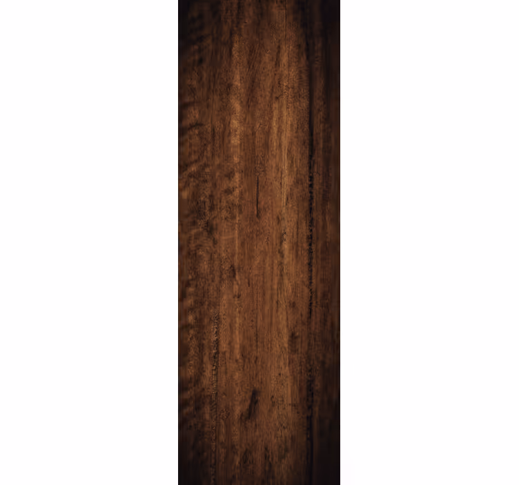 Home office blind in dark wood texture - TenStickers
