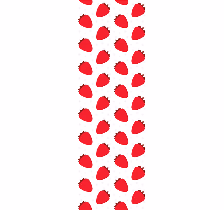 Blind kitchen red berries design - TenStickers