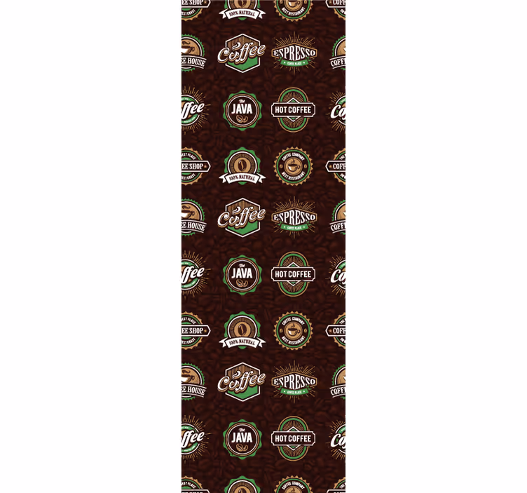 Blind kitchen coffee emblem design - TenStickers