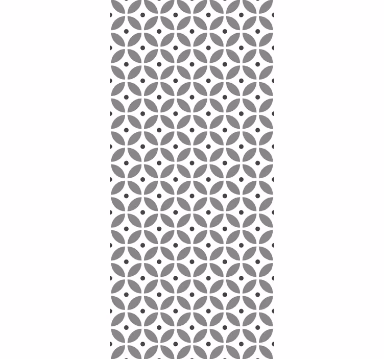 Blind kitchen nordic style seamless circles - TenStickers