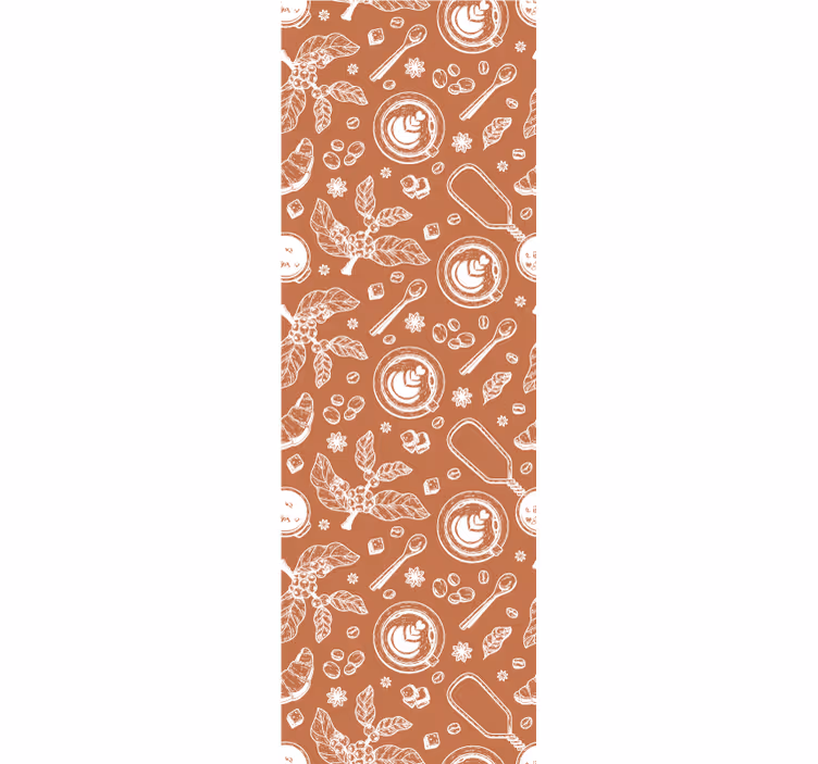 Blind kitchen coffee seamless pattern - TenStickers
