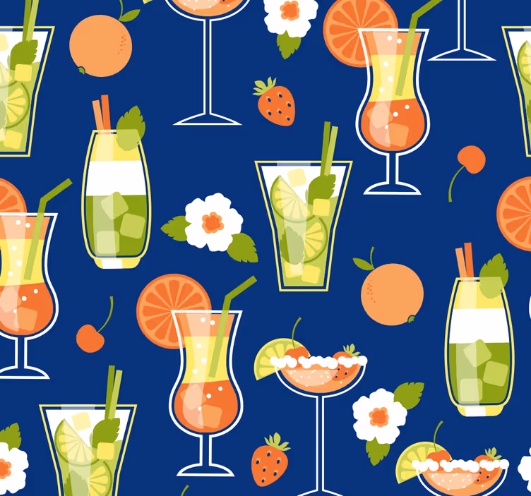 Blind kitchen vintage cocktail set - TenStickers