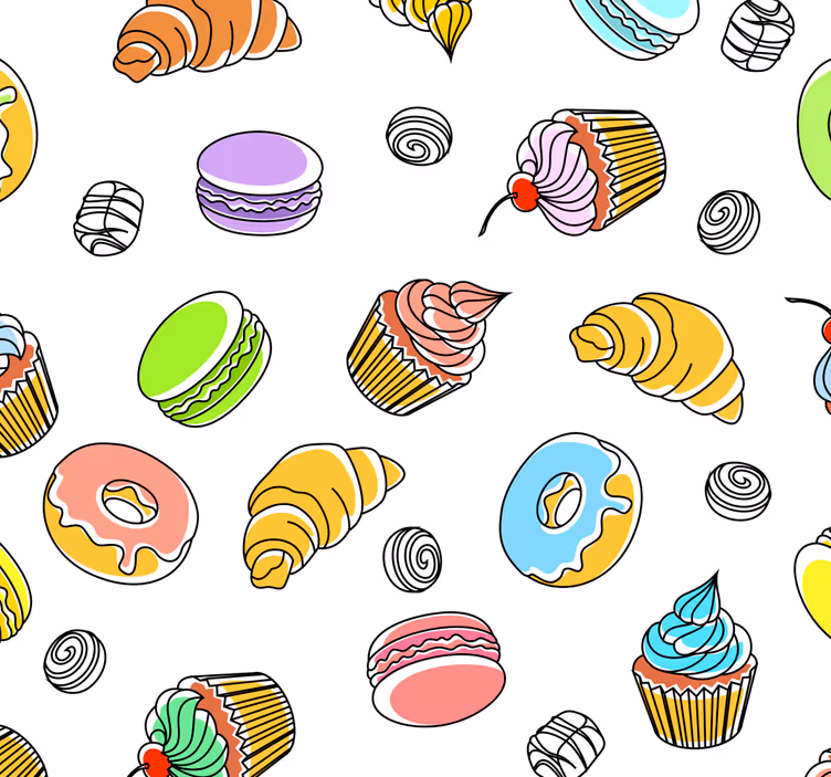 Blind kitchen tasty treats - TenStickers