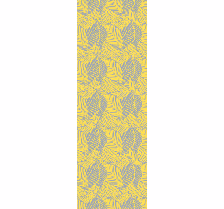 Dining room blind in pantone tropical leaf - TenStickers