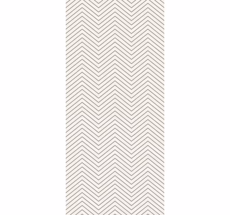 Dining room blind in grey lines - TenStickers