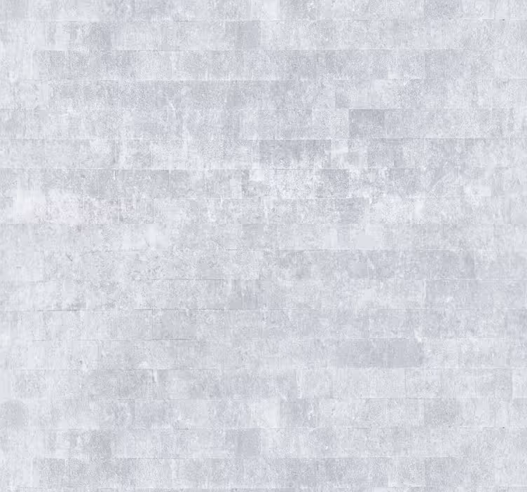 Dining room blind in weathered gray brick pattern - TenStickers