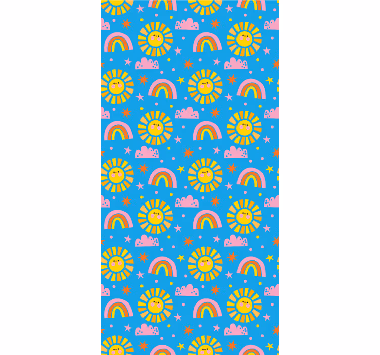 Blind children enjoy playful rainbows - TenStickers