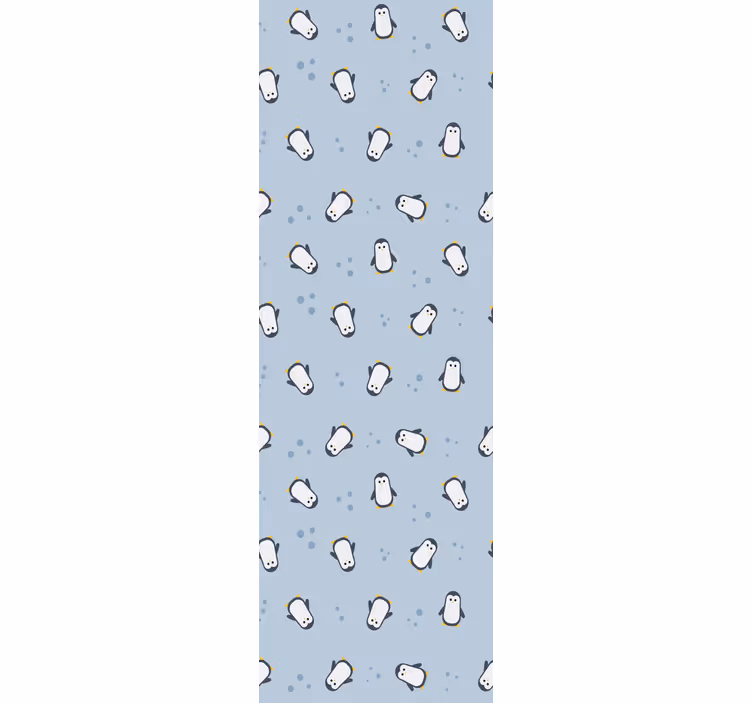 Blind children seamless penguin pattern - TenStickers