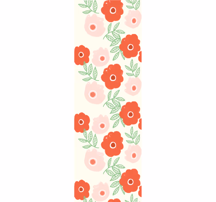 Blind children anemone flower design - TenStickers