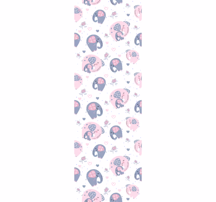Blind children love adorable pink elephants - TenStickers