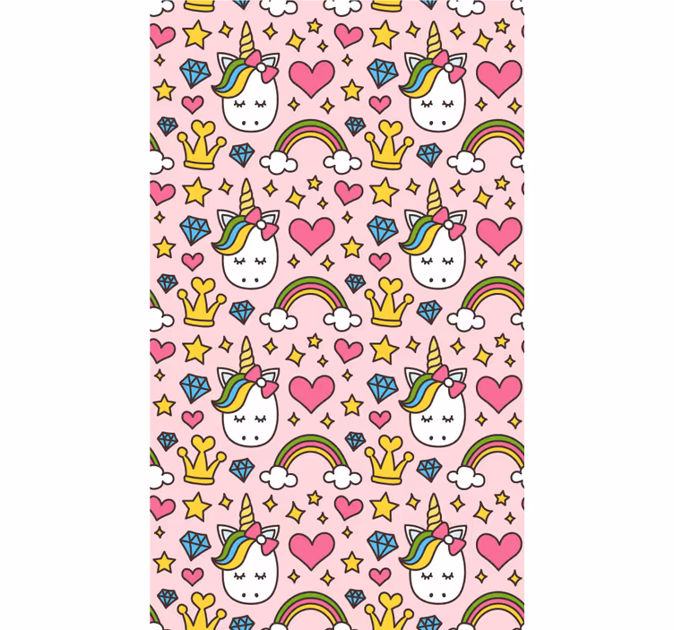 Blind children love cute rainbows and unicorns - TenStickers