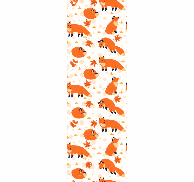 Blind children and beautiful foxes - TenStickers