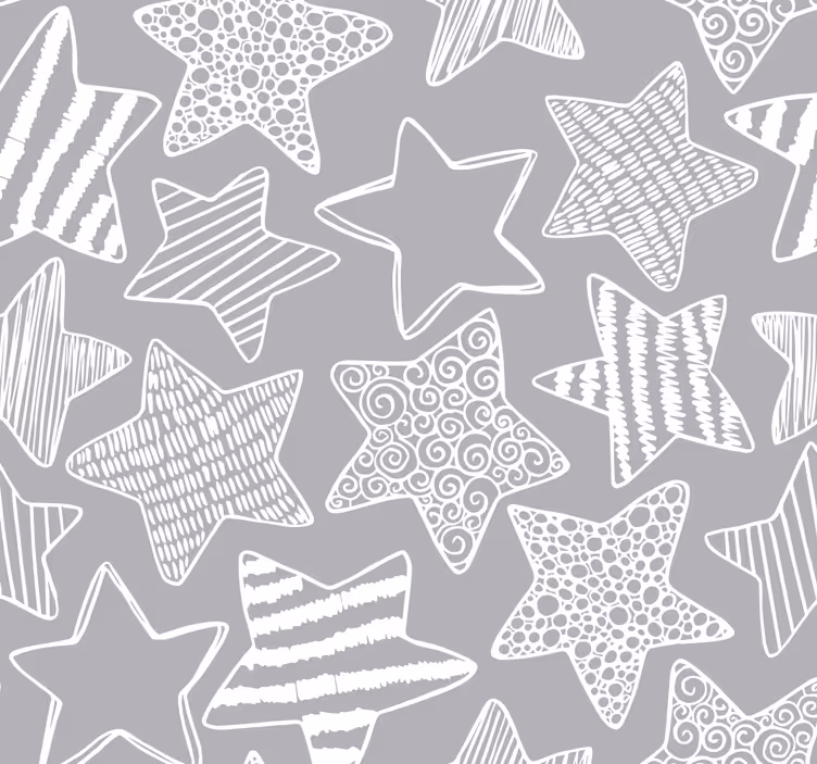 Blind children white star toy - TenStickers