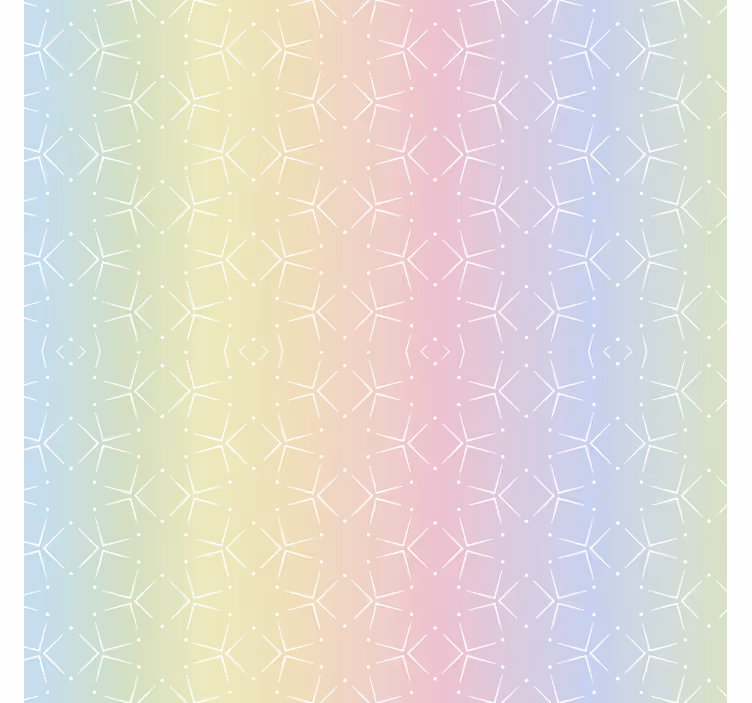 Blind children glitter rainbow sky pastel background - TenStickers
