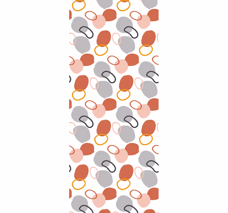 Blind office abstract colorful geometric dots - TenStickers