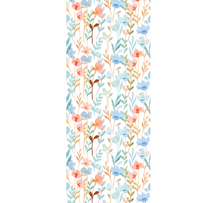 Blind office flowerprint 'hydenyear' - TenStickers