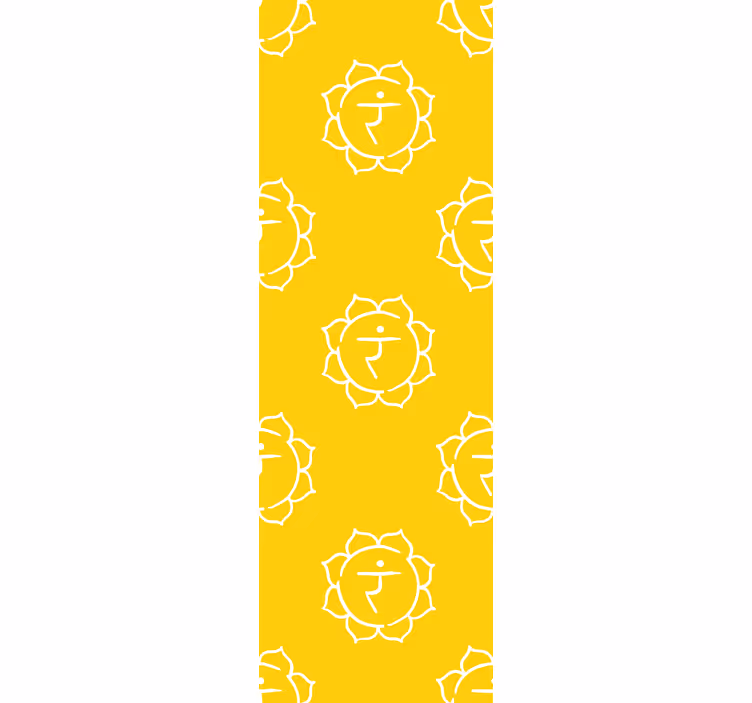 Blind office solar plexus chakra icon - TenStickers