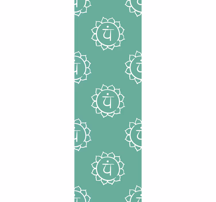 Blind office beautiful heart chakra design - TenStickers