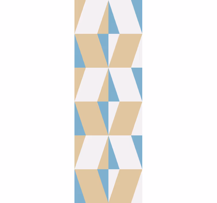 Blind office geometric minimalist shapes - TenStickers