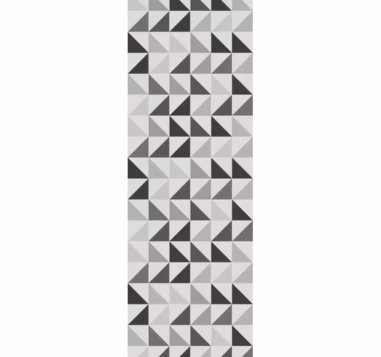 Blind office geometric triangles design - TenStickers