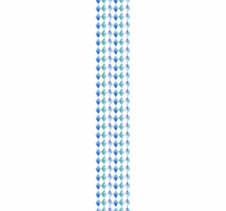 Blind teens watercolor harlequin pattern - TenStickers