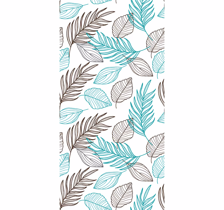 Blind teens embracing green leaves - TenStickers