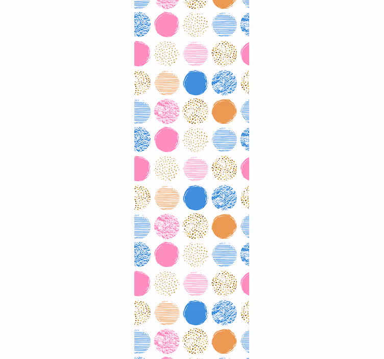 Blind teens colorful dot pattern - TenStickers