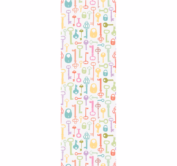 Blind teens colorful keys - TenStickers