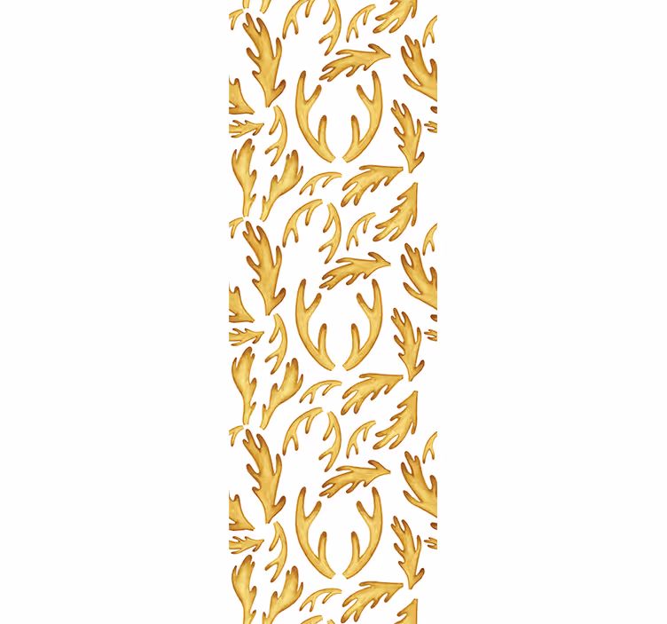 Blind teens golden boho reindeers - TenStickers
