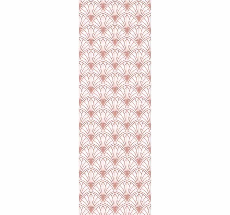 Modern blind elegant art deco style fans - TenStickers