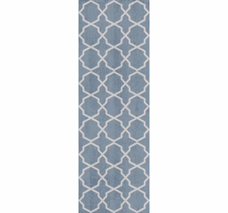 Modern blind in elegant blue design - TenStickers