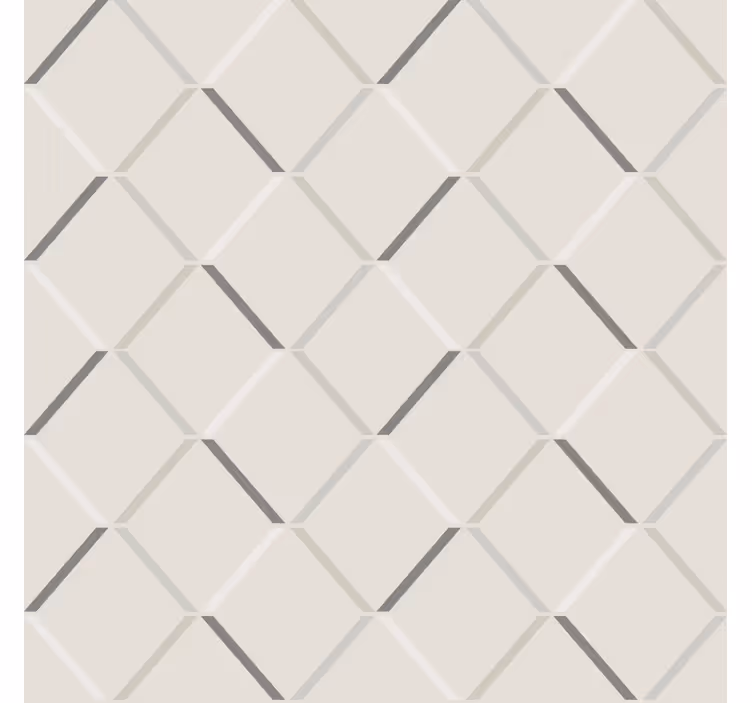 Modern blind with nordic diamonds design - TenStickers