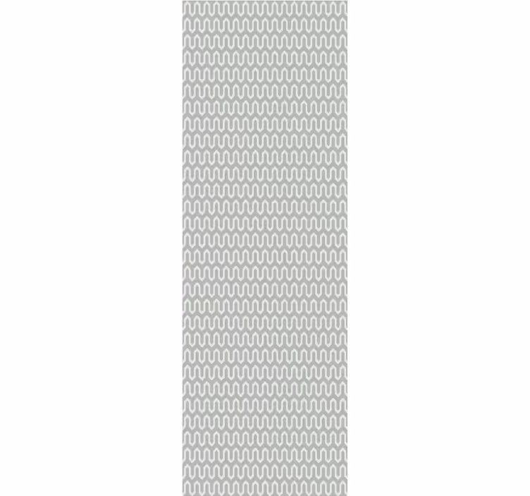 Modern blind mint green geometric design - TenStickers