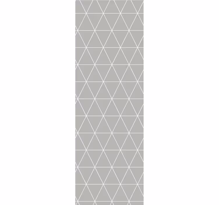 Modern blind minimalist light grey geometric pattern - TenStickers