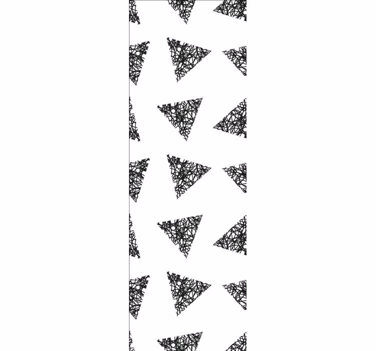 Modern blind with unique distressed pieces pattern - TenStickers