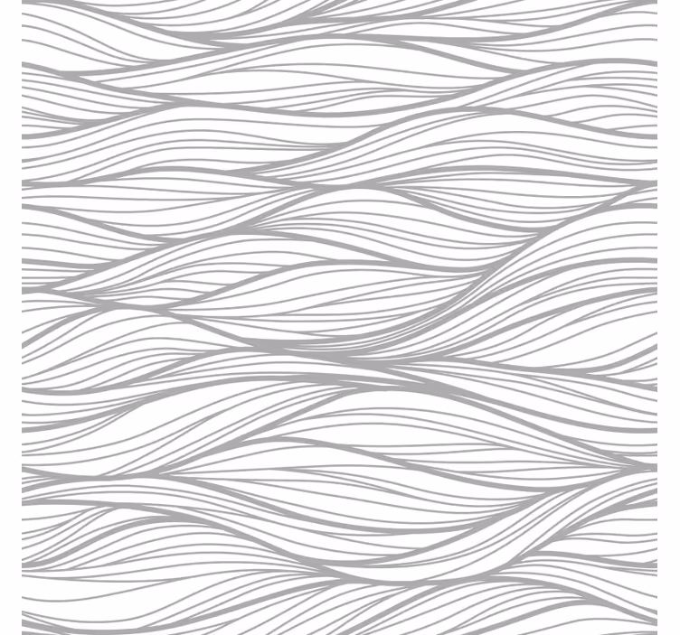 Modern blind wave textured white background - TenStickers