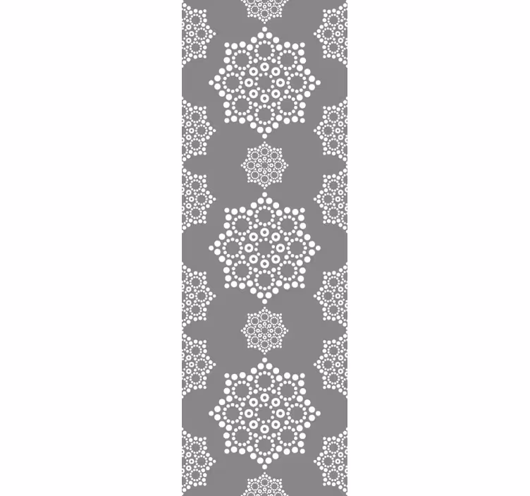 Modern blind with mandala dot design - TenStickers