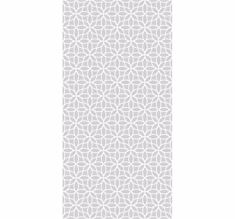 Modern blind gray and white geometric design - TenStickers