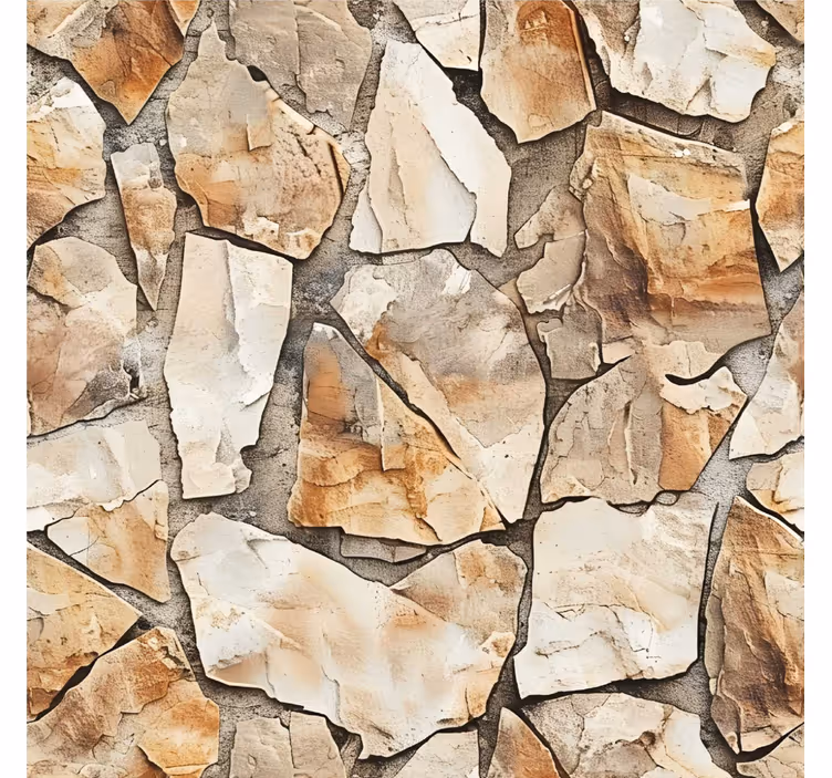 Blind beige rustic design - TenStickers