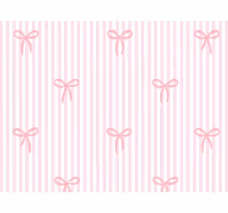 Blind pink with pink stripes and bows - TenStickers